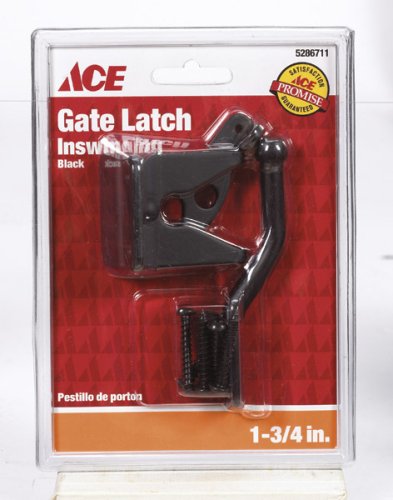 GATE LATCH AUTO-IN BLK