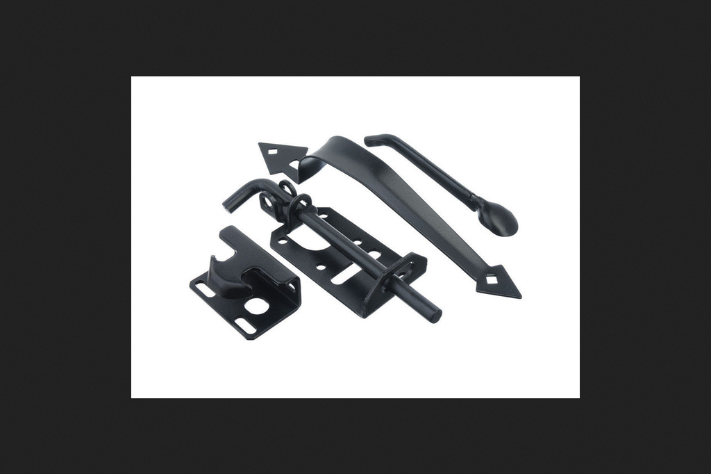 Ace 11 in. H X 3 in. W Steel Thumb Ornamental Gate Latch