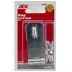 Ace Zinc 2-1/2 in. L Fixed Staple Safety Hasp