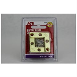 CORNER BRACE FLT1-1/2BRS