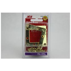 CORNER BRACE FLAT 2"BRS