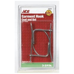 Garment Hook Wire Zinc Cd2 Ace Coat Hook 01-3012-207 082901139072