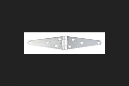 Ace Steel Heavy Duty Strap Hinge 5 in. L Zinc 1 Pk