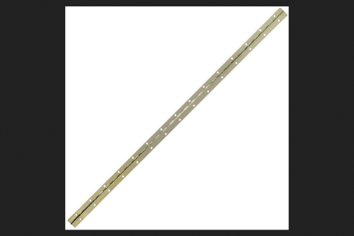 Ace 1 in. W X 30 in. L Continuous Hinge Nickel