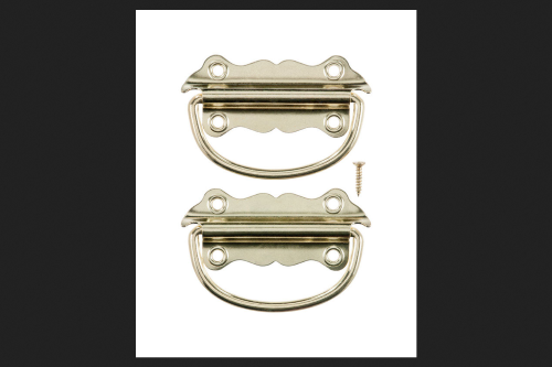 Ace Bright Brass Chest Handle 3-1/2 in. 2 Pk