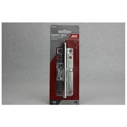Ace 5 in. L Zinc-Plated Steel Barrel Bolt 1 Pk
