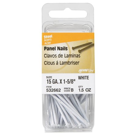 PANEL NAILS 1-5/8" X15GA PK1.5