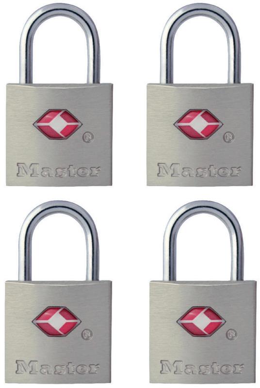 LUGGAGE LOCK22MM PK4