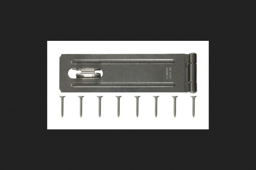 Ace Stainless Steel 6 in. L Fixed Staple Safety Hasp