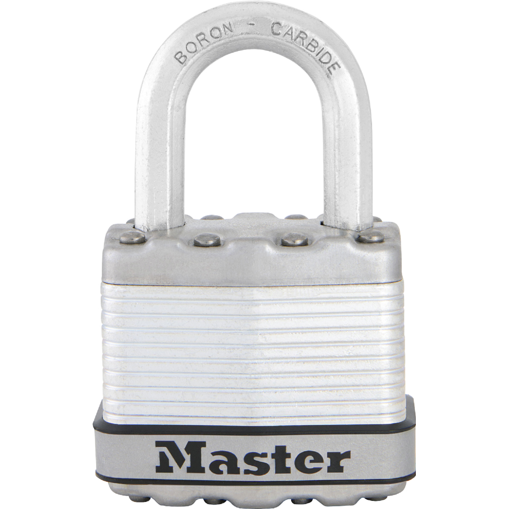 Master Lock Magnum 1.25 in. H X 1-3/4 in. W Steel Dual Ball Bearing Locking Weather-Resistant Padloc