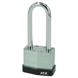 [54536] Ace 1-5/16 in. H X 1-9/16 in. W Steel Double Locking Padlock