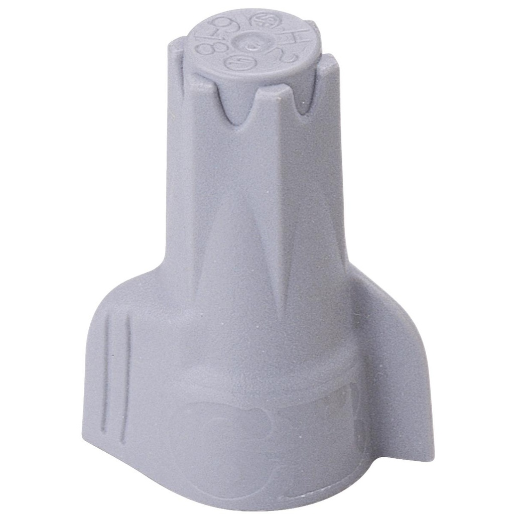 Do It Large Gray 14 Awg to 6 Awg Hex Head Wire Connector 3-Pack 554642