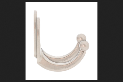 Ace Small Garment Hook 1-3/4 in. L Metal 2 Pk