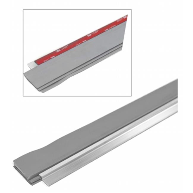 M-D Building Products CINCH Silver Aluminum/Vinyl Weatherstrip for Doors 36 in. L X 2 in