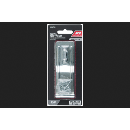 Hasp Swvl Stpl 4-1/2 Ss
