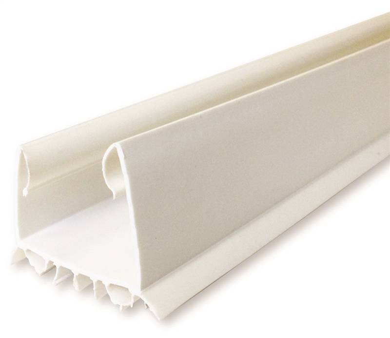 [5666680] M-D Building Products CINCH White Vinyl Under Door Seal for Doors 36 in. L X 1.75 in