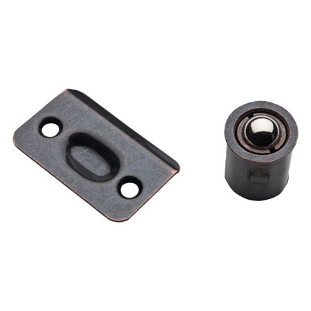 National Hardware Oil Rubbed Bronze Steel Drive-in Ball Catch 2.5 in. 1 Pk