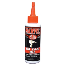 Marvel Air Tool Oil 4oz - Marvel Air Tool Oil 4oz - Marvel Air Tool Oil Prevents Rust Formation in Air Tools While Providing Positive Lubrication for 