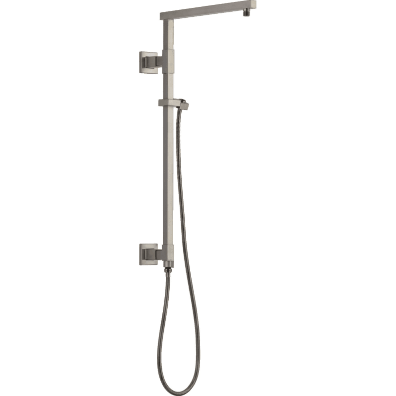Delta Shower Column Angular, Stainless Steel in Gray, Size 34.53 H X 3.56 W X 22.13 D in | Wayfair 58420-SS
