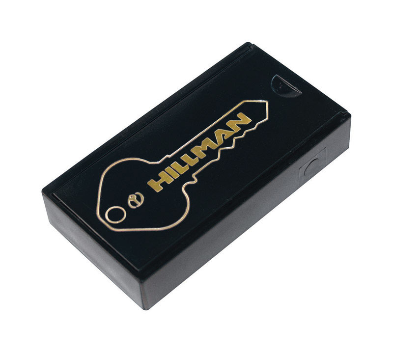 Hillman Plastic Black Magnetic Key Hider