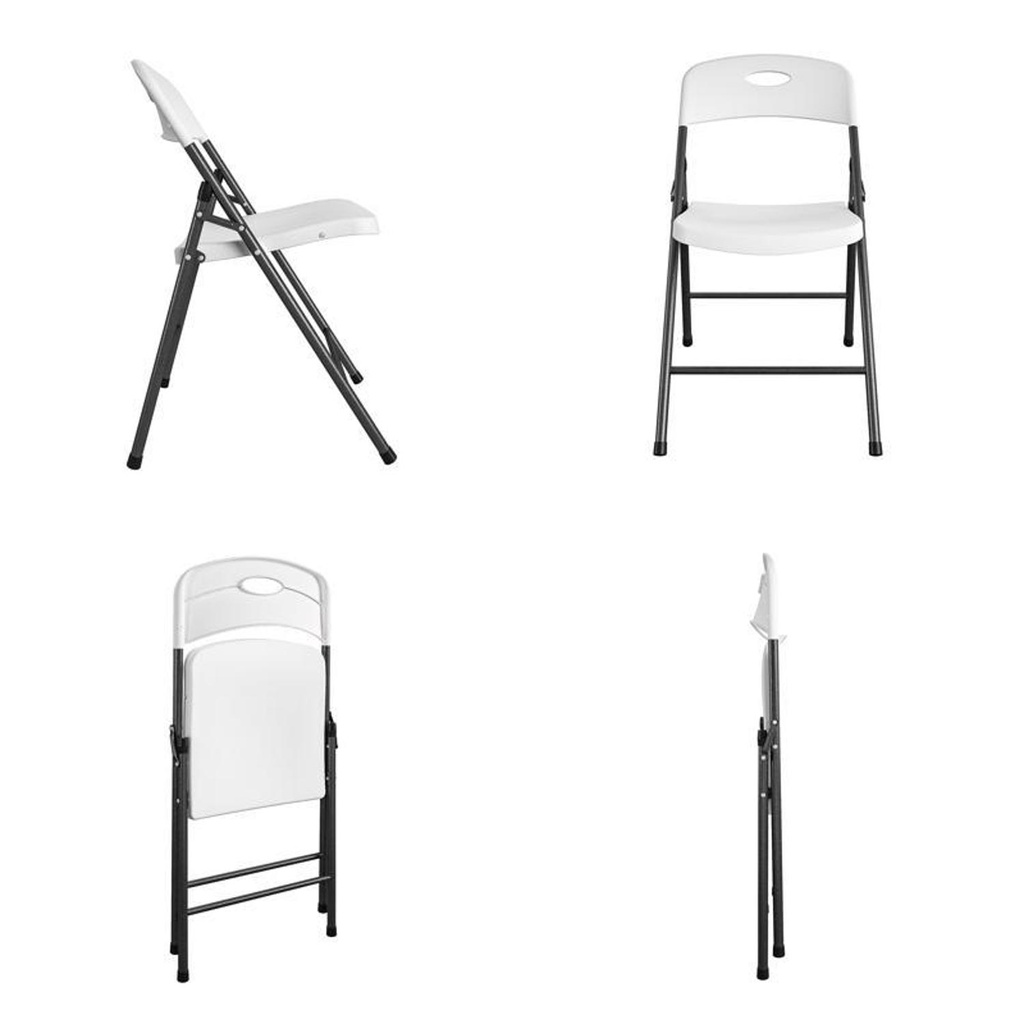 [6028623] Cosco White Folding Chair