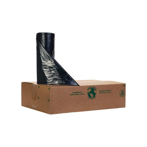 TRASH BAG BLK 56G 100CT