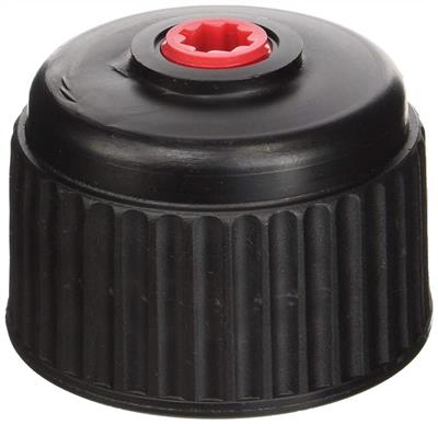 JUG FILLER CAP BLK PLAST