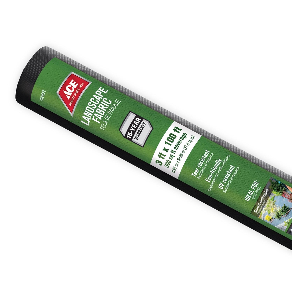 Ace 3 Ft. W X 100 Ft. L Polypropylene Landscape Fabric