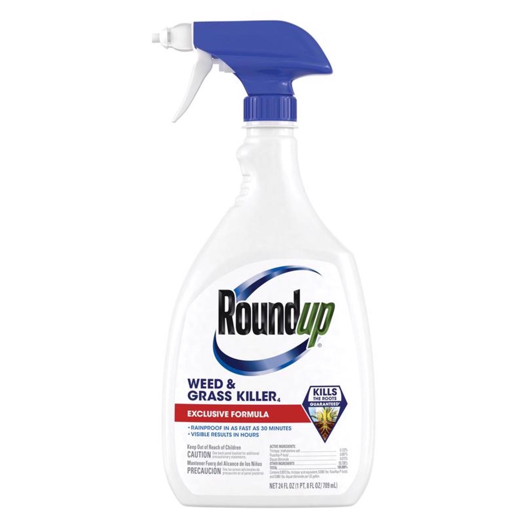 Roundup Weed and Grass Killer Spray - 24 Oz