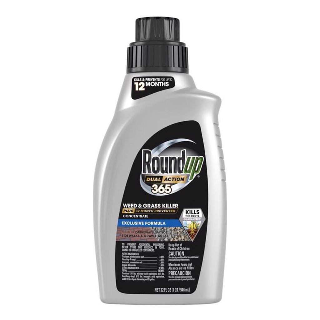 Roundup Weed and Grass Killer Concentrate 32 Oz