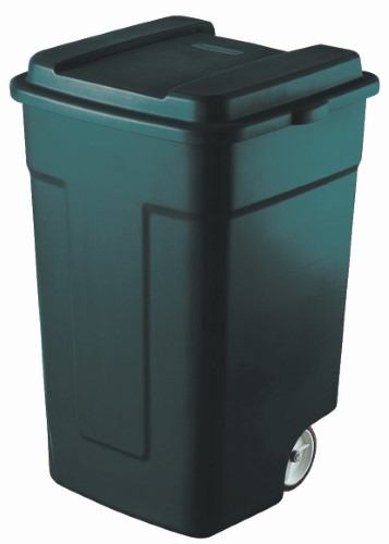 Rubbermaid Home Products Roughneck Trash Can-Wheeled - FG285100EGRN