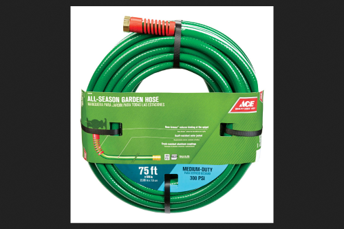 Ace Comfort Grip 5/8 in. D X 75 Ft. L Medium Duty Garden Hose