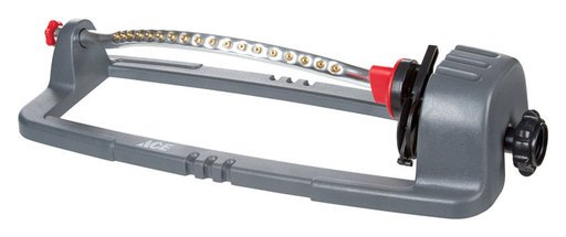 Ace Deluxe Plastic Sled Base Oscillating Sprinkler 3400 Sq Ft 1 Pk