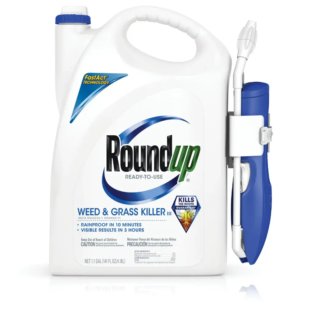 Roundup Weed and Grass Killer RTU Liquid 1.1 Gal