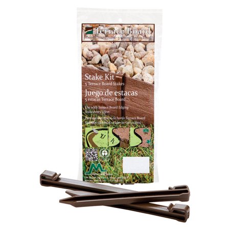 STAKE TERRACE BOARD BROWN 5PK