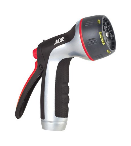 Ace 7 Pattern Adjustable Metal Hose Nozzle
