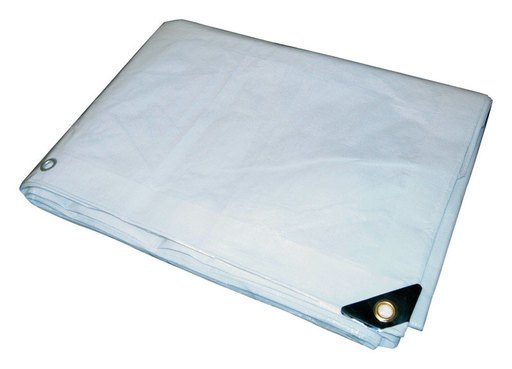 [7435969] Ace 10 Ft. W X 10 Ft. L Heavy Duty Polyethylene Canopy Tarp White