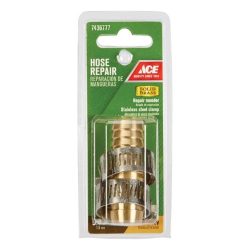 HOSE REPAIR BRASS 5/8"