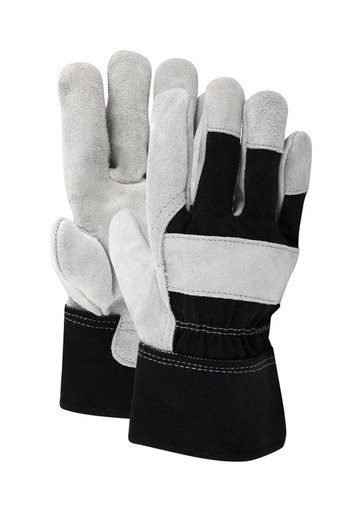 Ace Men's Indoor/Outdoor Work Gloves Black/Gray XL 1 Pair