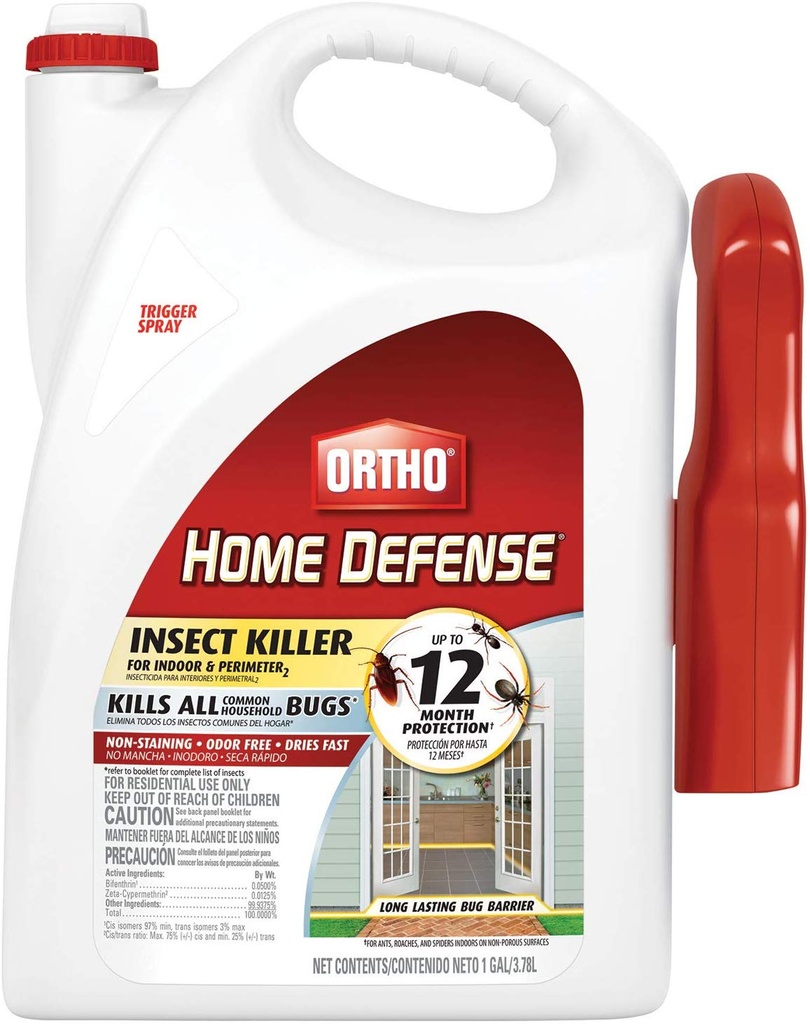 Ortho Home Defense 1 Gal. Trigger Spray Indoor & Perimeter Insect Killer 0220810 - All