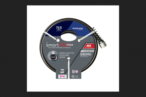 Ace SmartFLO Max 5/8 in. D X 75 Ft. L Premium Grade Garden Hose