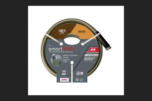 [7637093] Ace SmartFLO 5/8 in. D X 100 Ft. L Heavy Duty Garden Hose