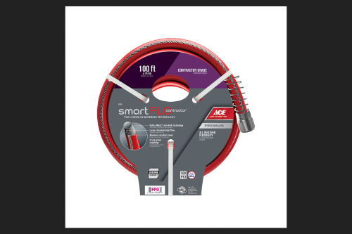 [7637127] Ace SmartFLO 3/4 in. D X 100 Ft. L Contractor Grade Garden Hose