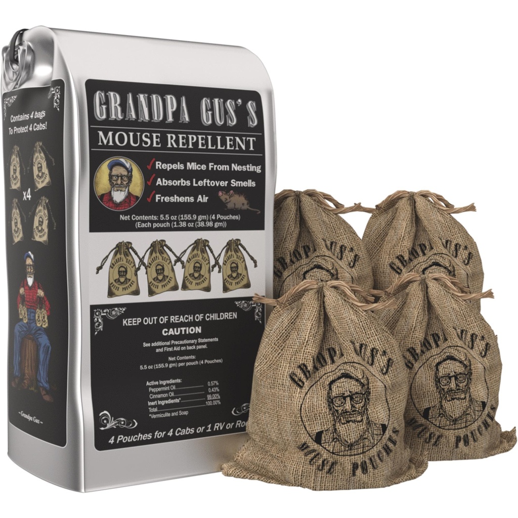 Grandpa Guss Mouse Repellent Pouches