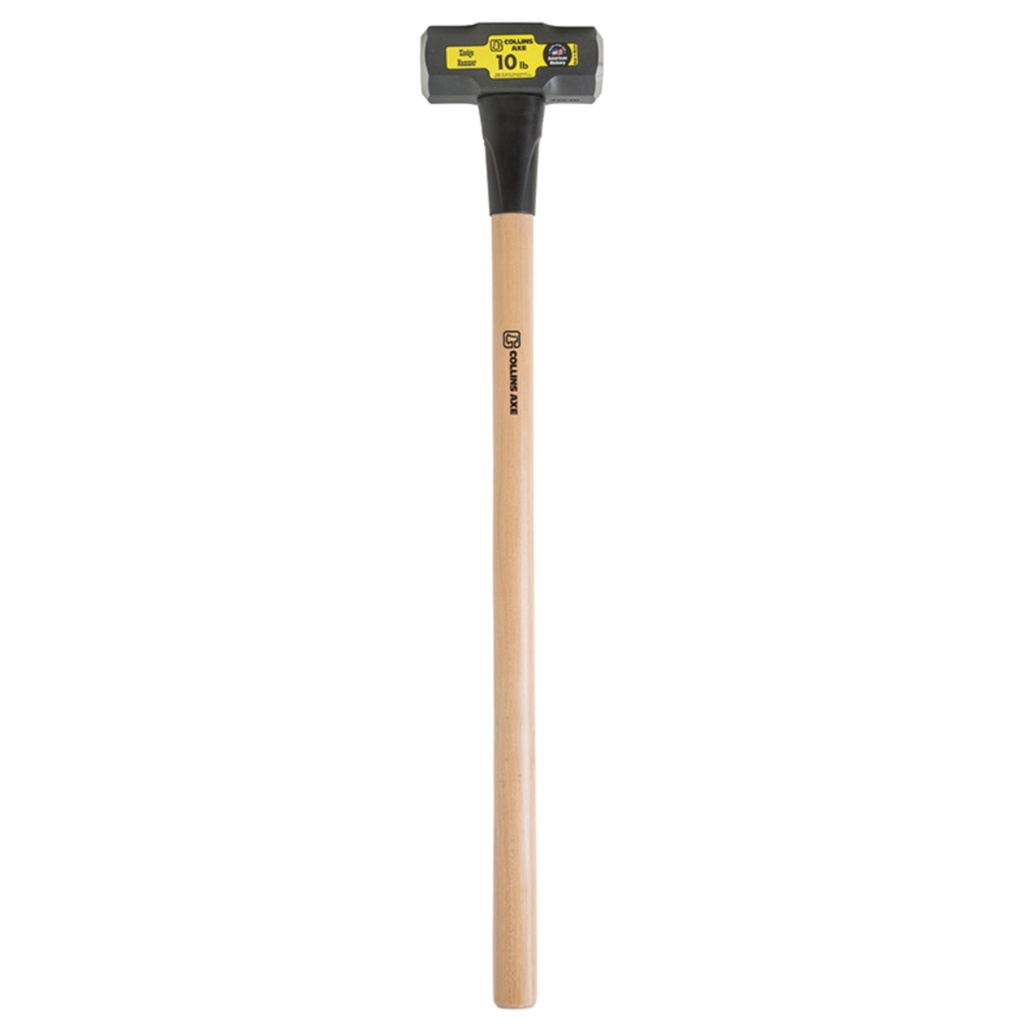 [76794] Collins 10 Lb Steel Double Face Sledge Hammer 36 in. Hickory Handle