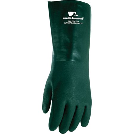 Wells Lamont Men's Indoor/Outdoor Chemical Gloves Green L 1 Pair