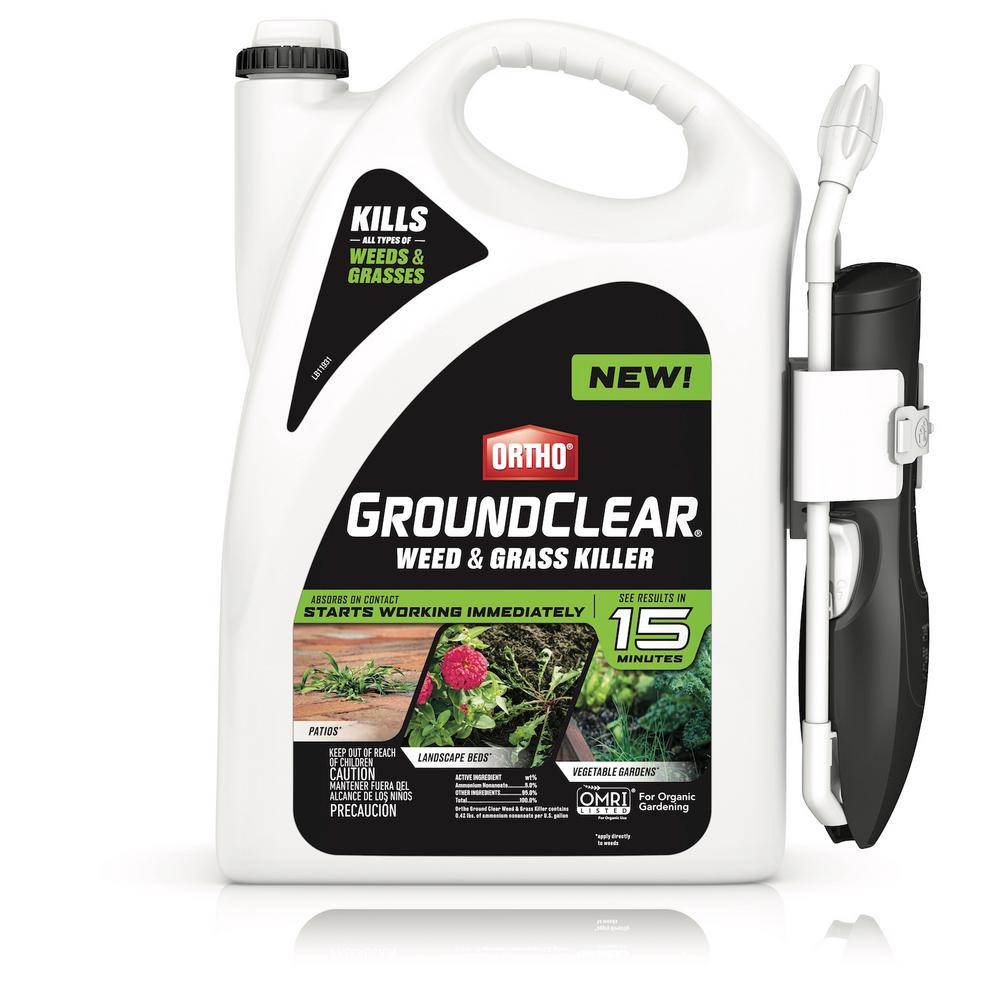 Ortho GroundClear 1 Gal. Wand Sprayer Weed & Grass Killer 4613264 - All