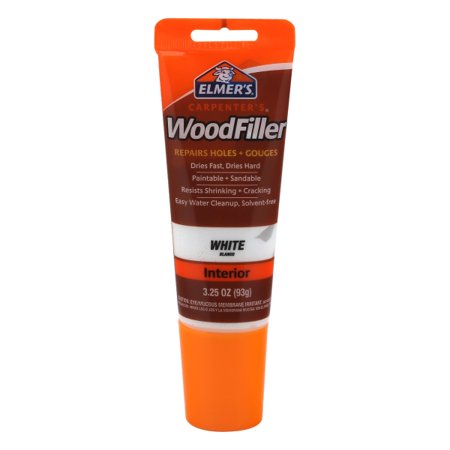 [791175] Elmer's E855 Carpenter's White Wood Filler - 3.25 Oz