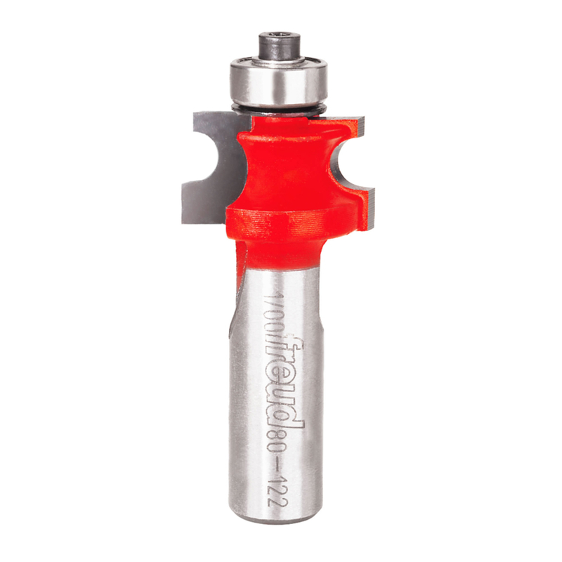 [80122F] Freud 1/8 in. Radius Traditional Beading Bit with 1/2 in. Shank - 80-122