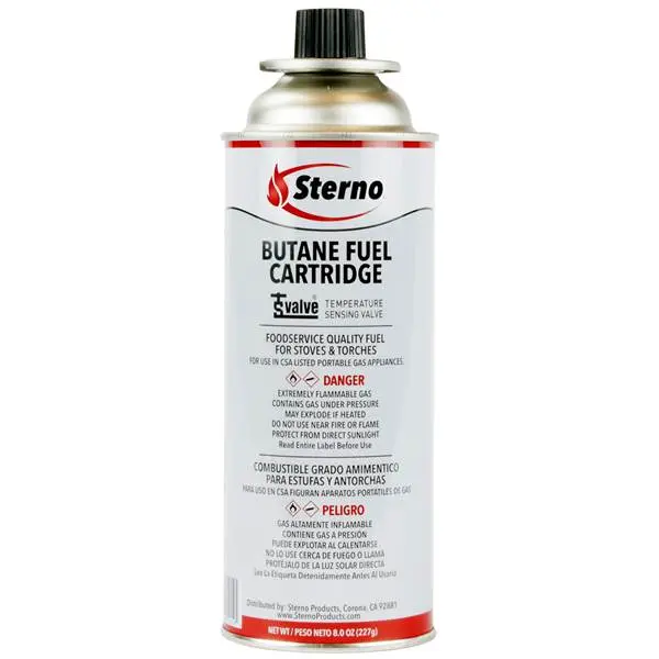 BUTANE FUEL CARTG 8OZ